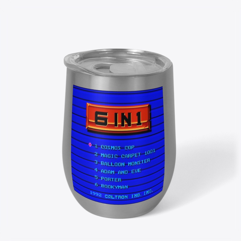 Caltron 6 In 1 Title Screen