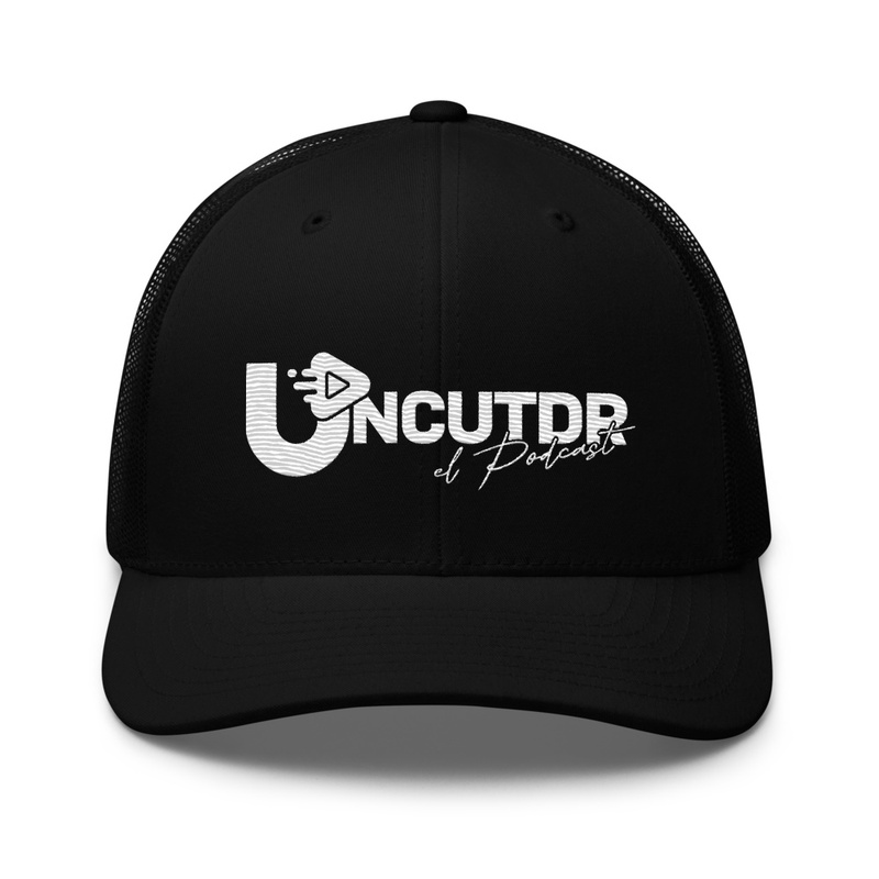 Uncutdr  Trucker Hat (logo blanco)