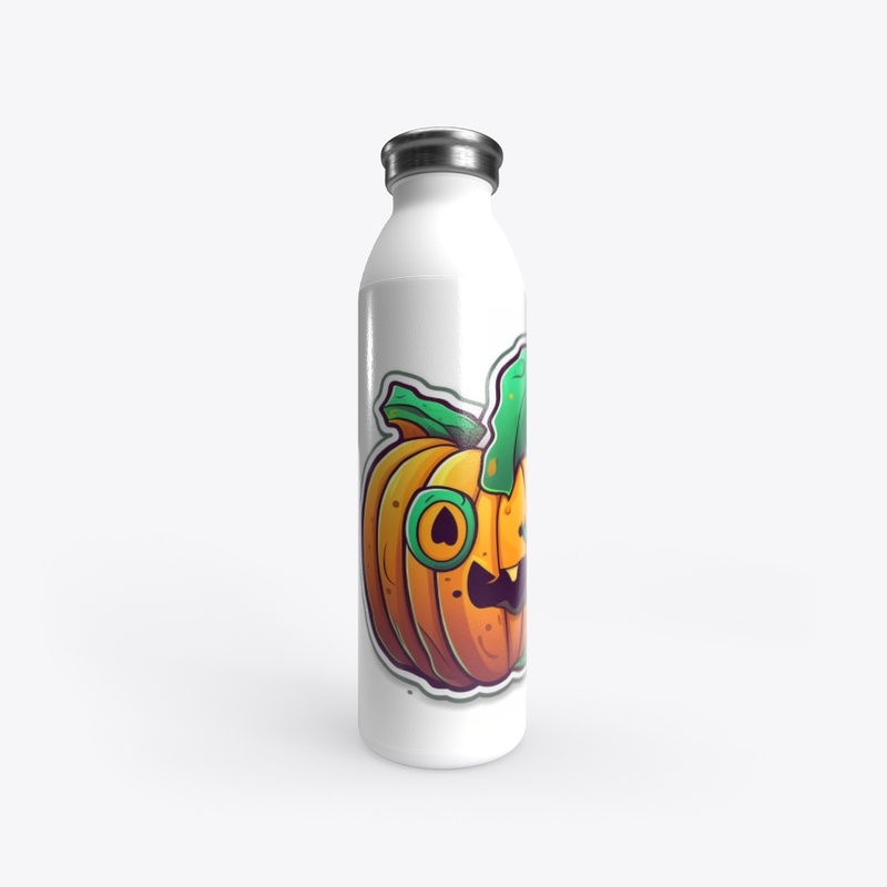 Stainless Water Bottle ,Haloween Pumpkin