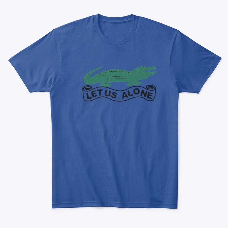 LET US ALONE Gator Logo Apparel Series