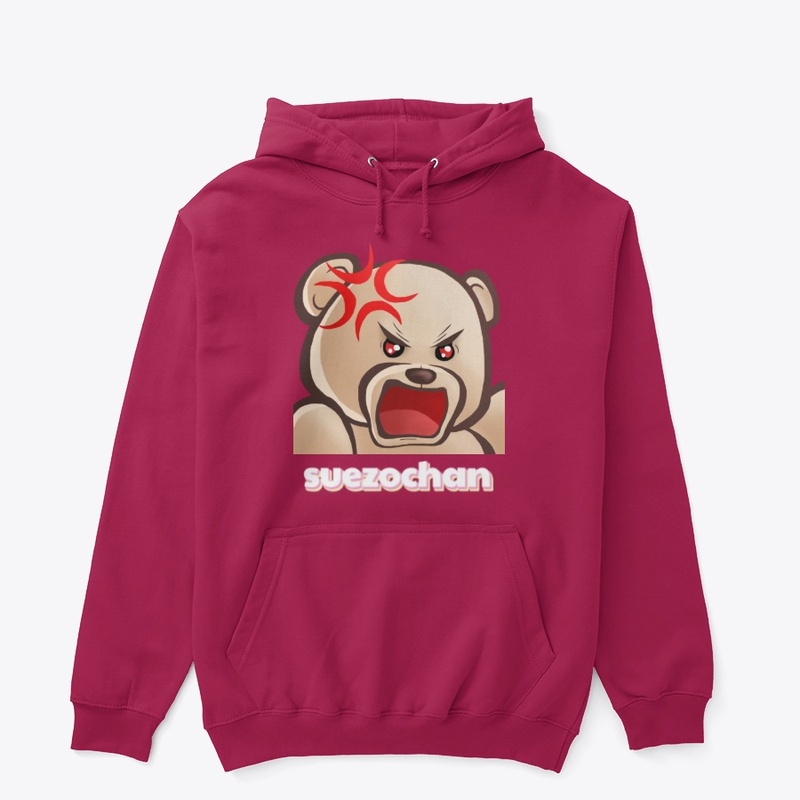 Hans Rage Emote Pullover Hoodie