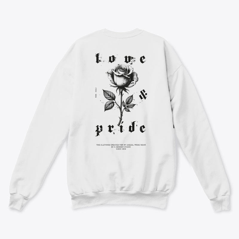 Gay pride clothing set, back print