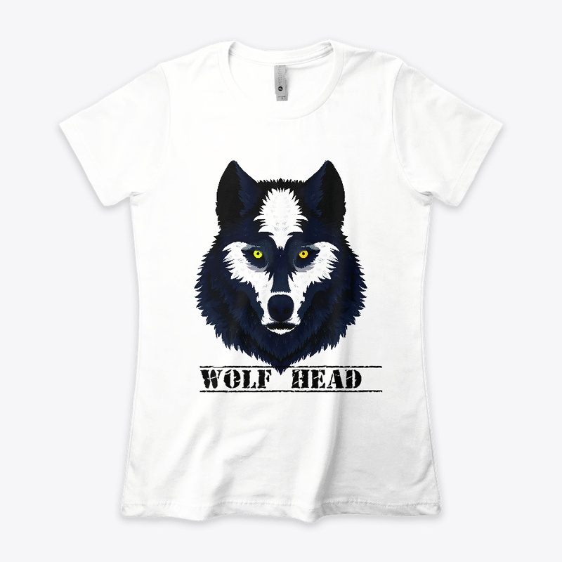 Wolf head silhouette