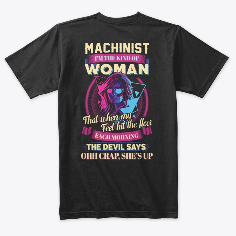Kind of Female Machinist hoodie
