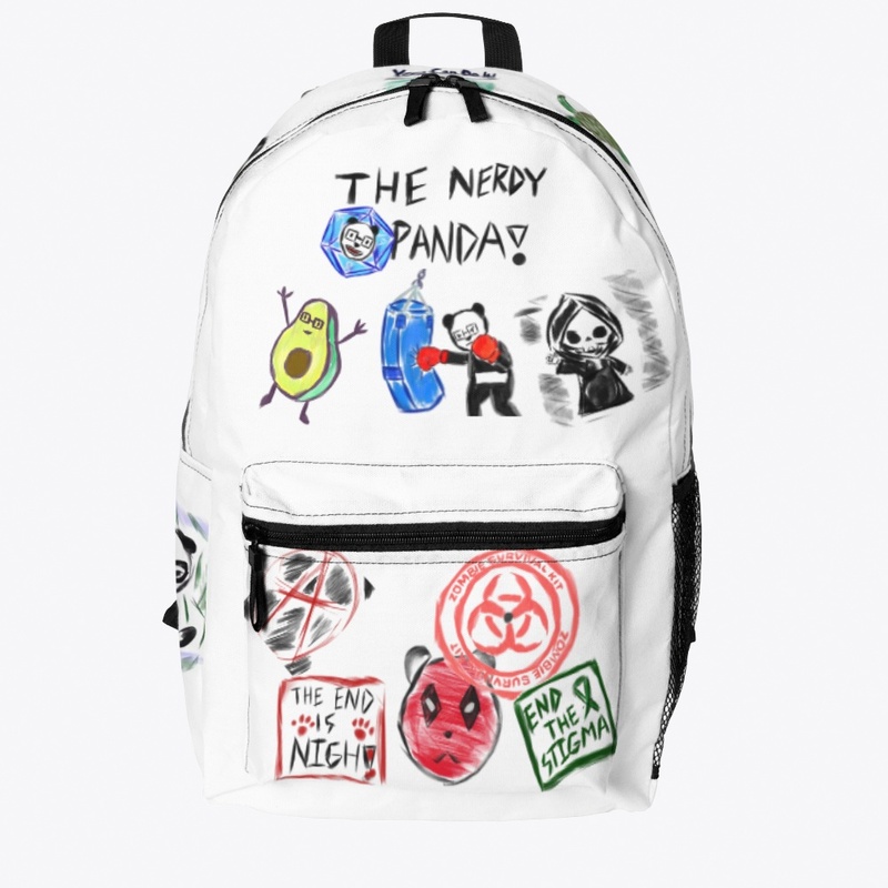 Nerdy Panda Collage gear