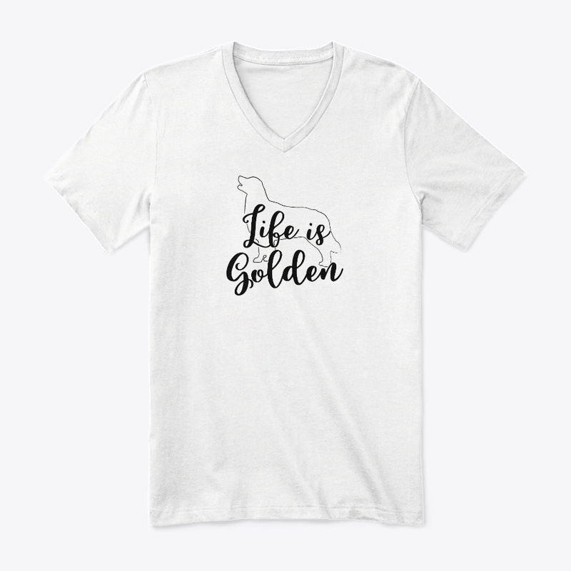 Life Is Golden Retriever Goldie Dog