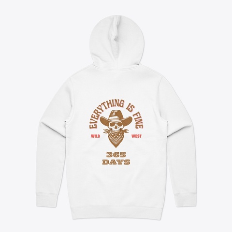 Villin White T-Shirt Back