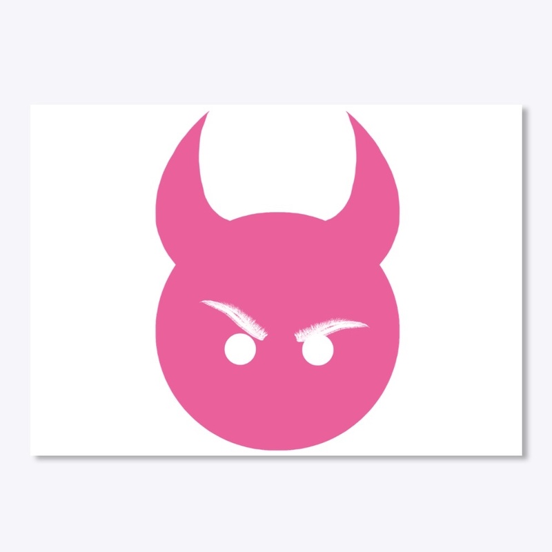 Devil emoji horns