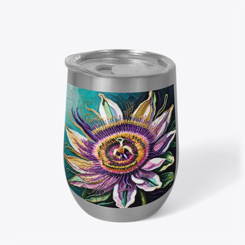 Passion Flower (Palette Knife)