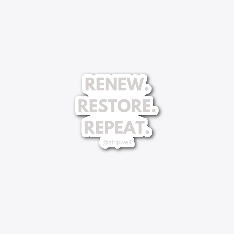 Renew Restore Repeat Collection