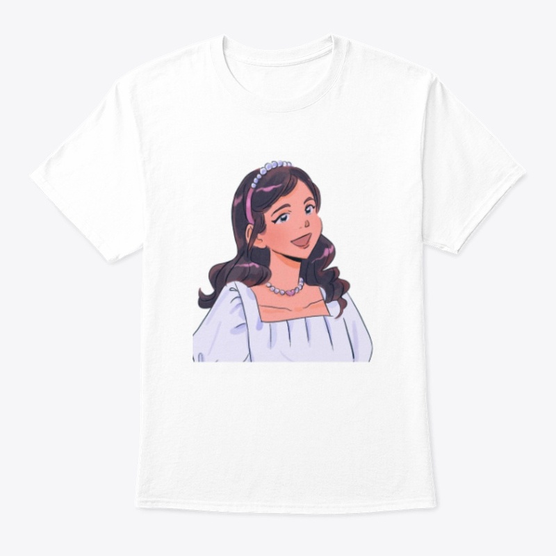 Girl picture design tee