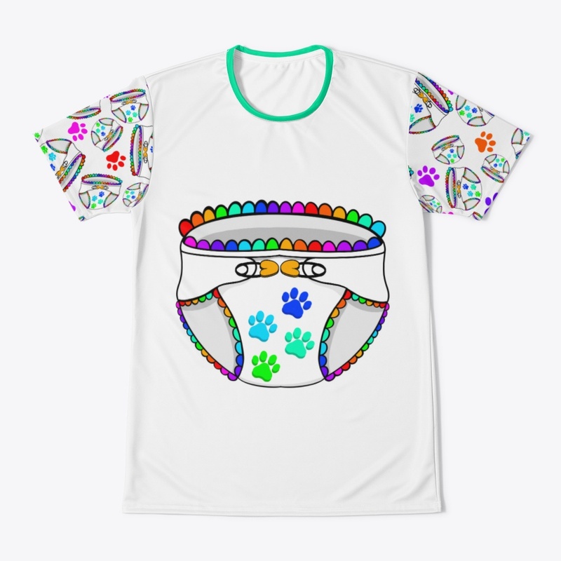 Rainbow Diaper print collection