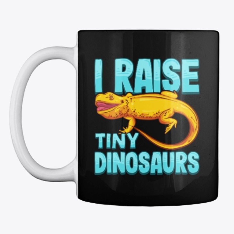 Bearded Dragon Lover Gift Tiny Dinosaurs