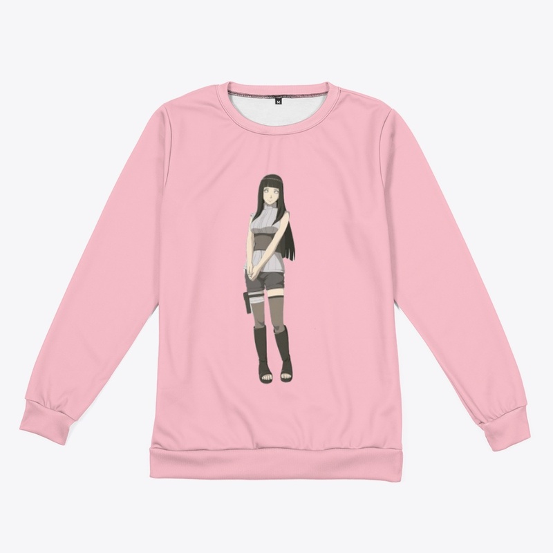 Hinata Anime character Sweatshirt LOVE 