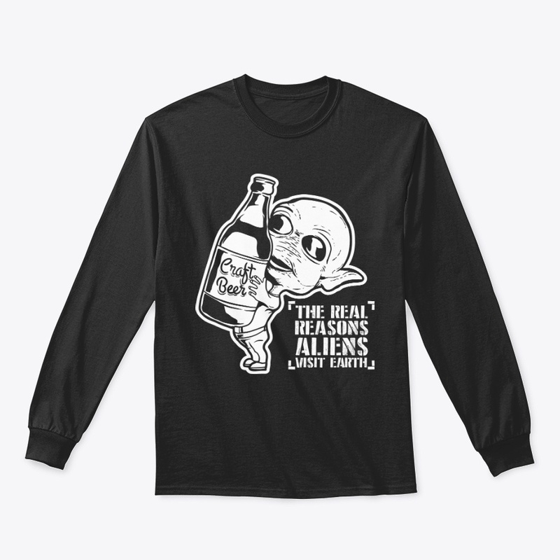 LIMITED EDITION- Aliens Visit White