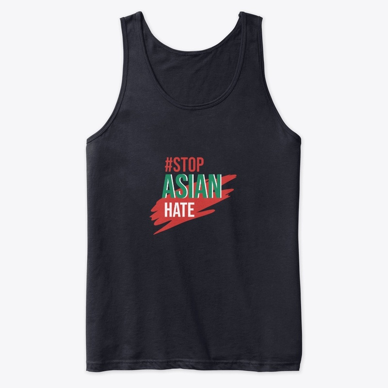stop asian hate we are human tanktop