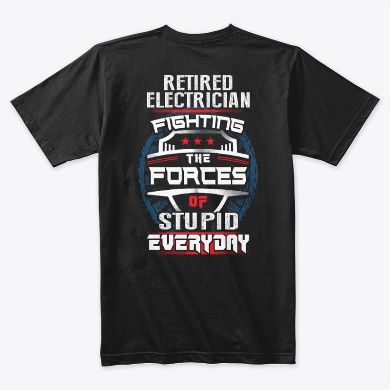 Retired Electrician Shirt