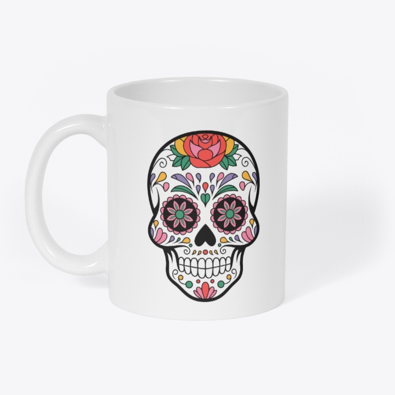Day of the Dead Skull Merch for Sale