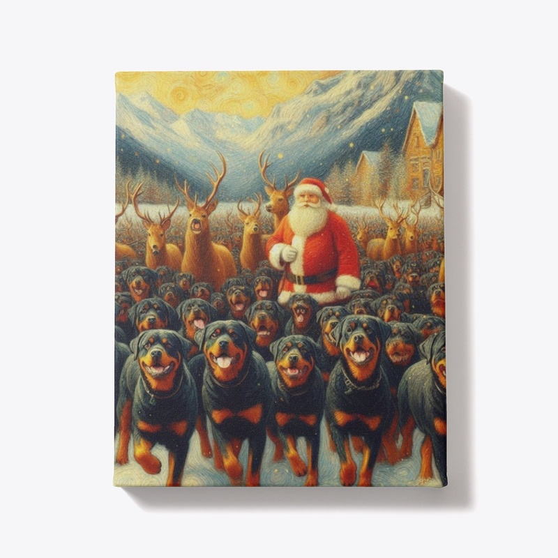 Rottweiler Christmas