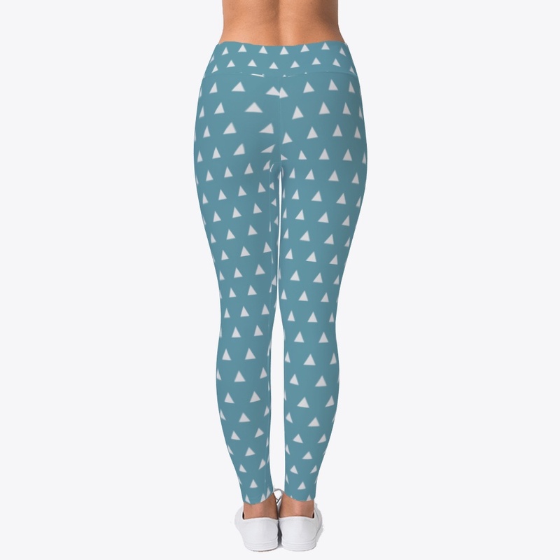 Triangle pattern legging and tee