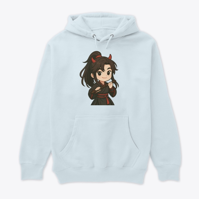 Wei Wuxian Chibi Art|Flute & Demon Horns