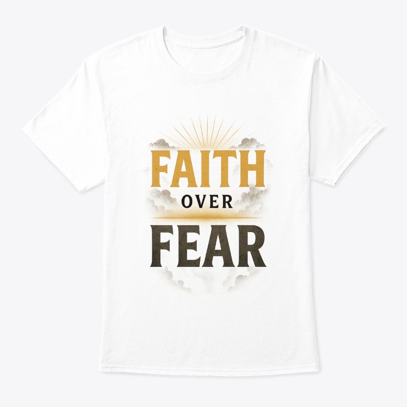 Faith Over Fear – Bold Statement Tee