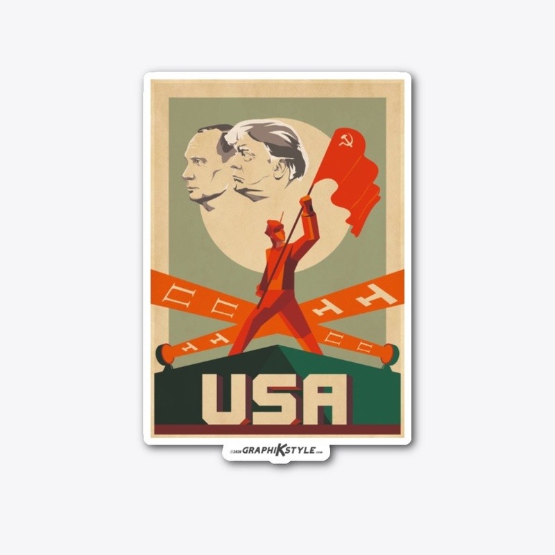 TrumPutin in the USSA, I mean USA! MAGA!
