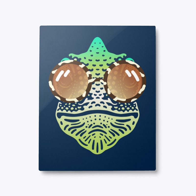 Cute Chameleon in Sunglasses (clr+sg01)