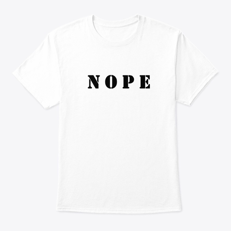 Nope Mens Shirt