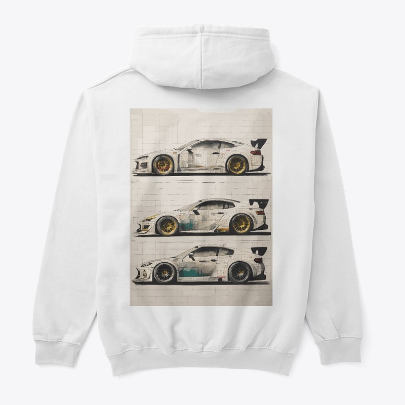  Vehicle Design Unisex Pullover Hoodie