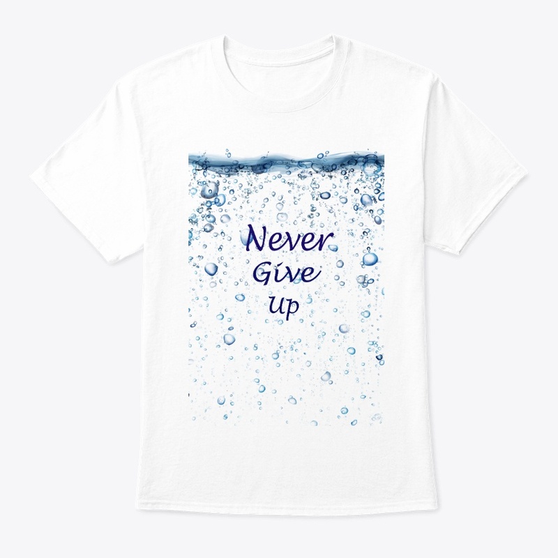 never give up