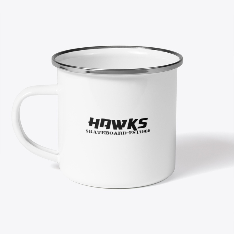HAWKS skateboard-EST1986