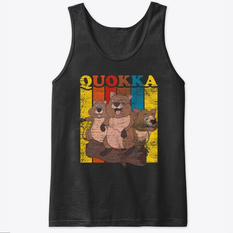 Retro Quokka - Aussie Cute Animal Lover