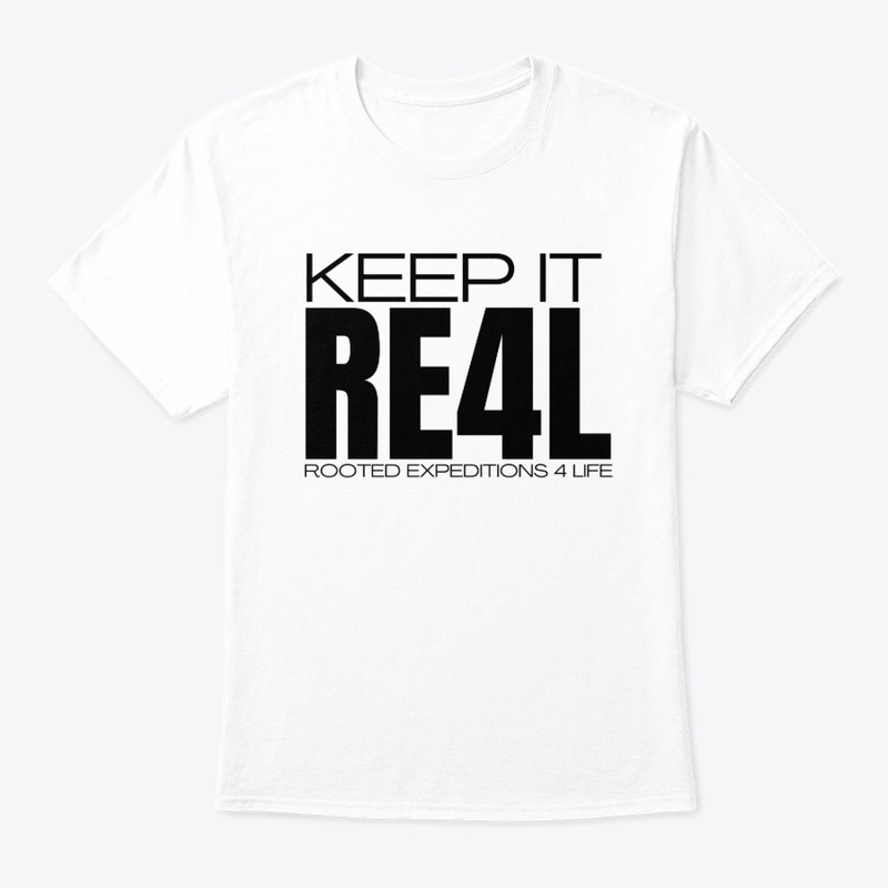 KEEP IT RE4L (BLACK LOGO)
