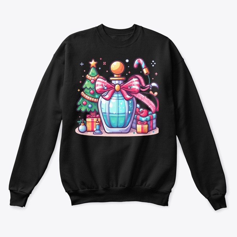 Christmas Holiday Perfume Bottle Tee