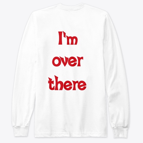 Featureman Long Sleeve Tee White Camiseta Back