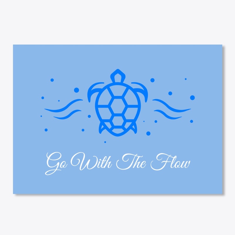 Go With The Flow Sea Turtle