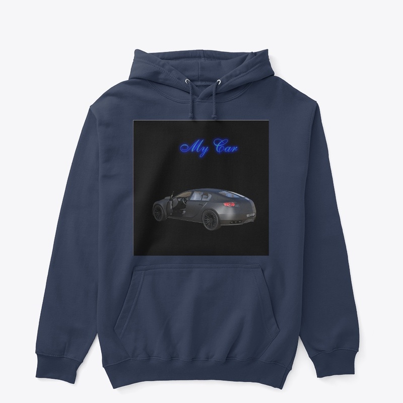 my car design pullover hoodie