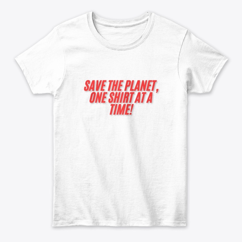 Save the Planet T-Shirt Design