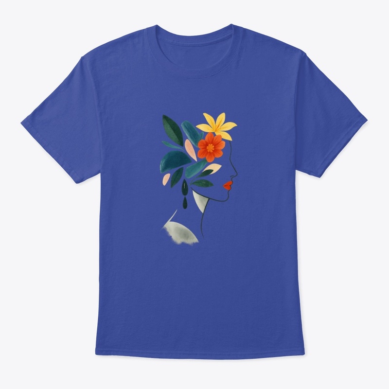 Blooming Silhouette – Art Collage