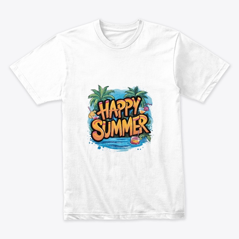 Happy Summer New T-shirt 