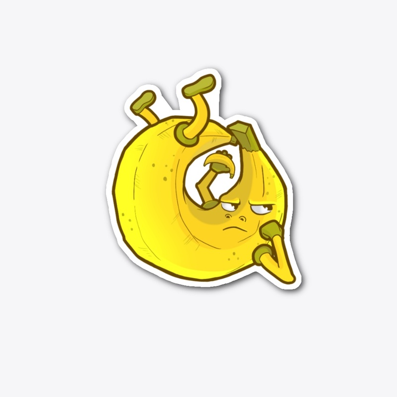 Banana Jojo Alt Sticker