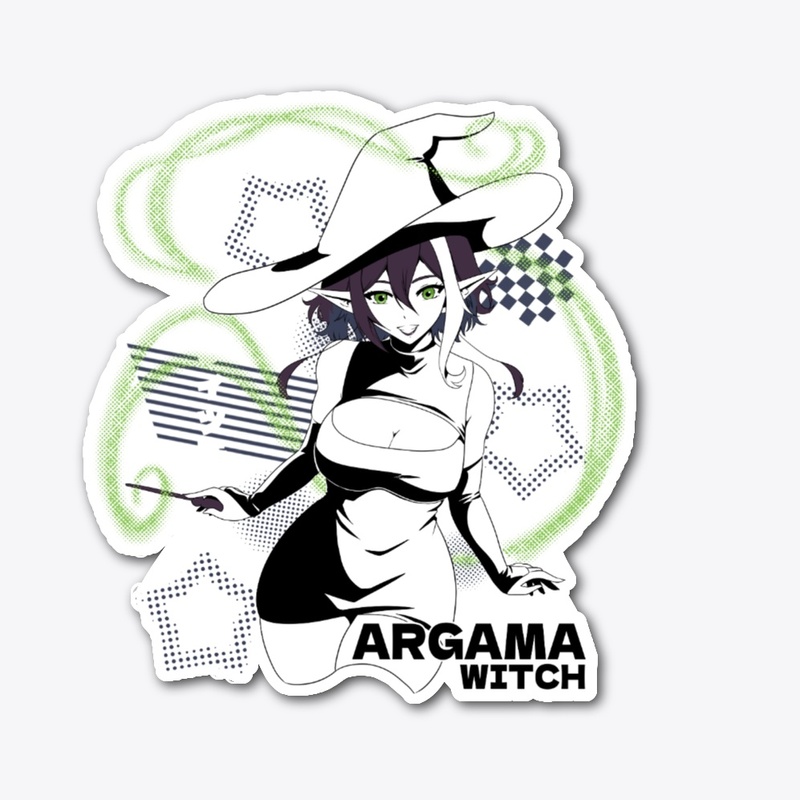 Argama Witch - Vtuber Pop Art