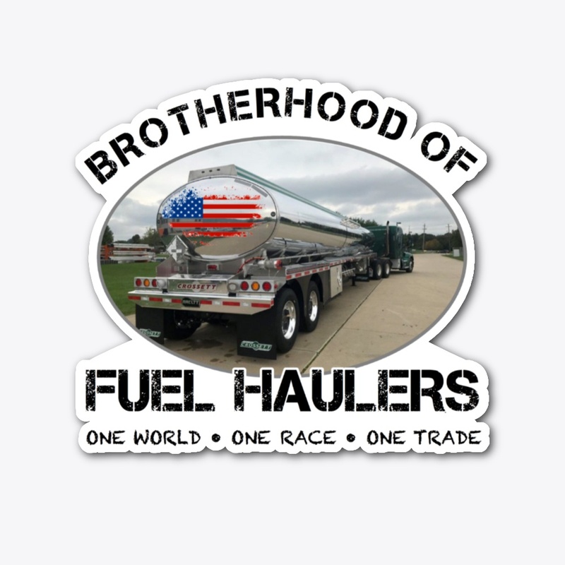 Brotherhood A - Black Die Cut