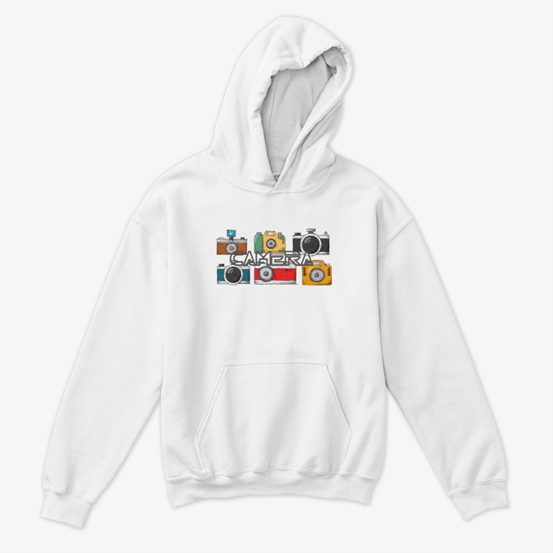 Kids Camera Classic Pullover Hoodie
