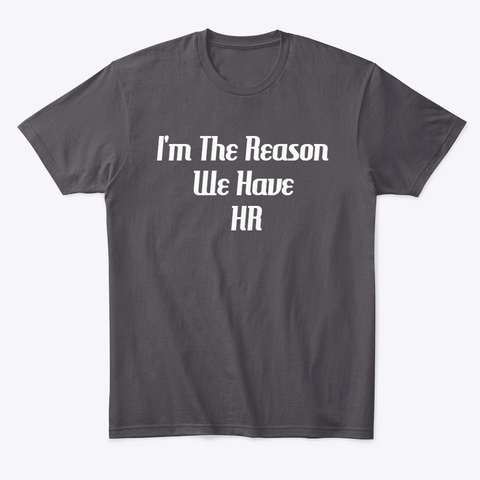 Hr Now Heathered Charcoal  áo T-Shirt Front