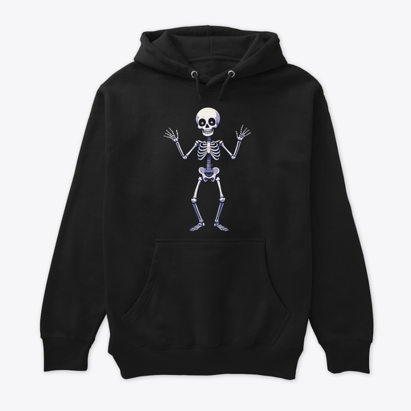 Dancing Skeleton Halloween Tee
