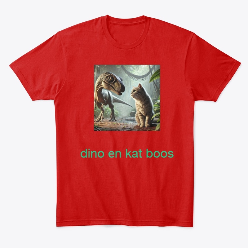 boze katje en dino