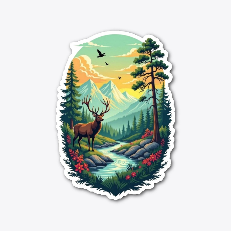 Deer Design 2