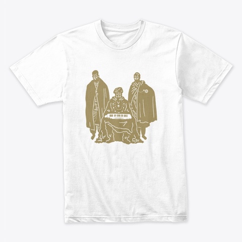 Art X   Nomad White Camiseta Front